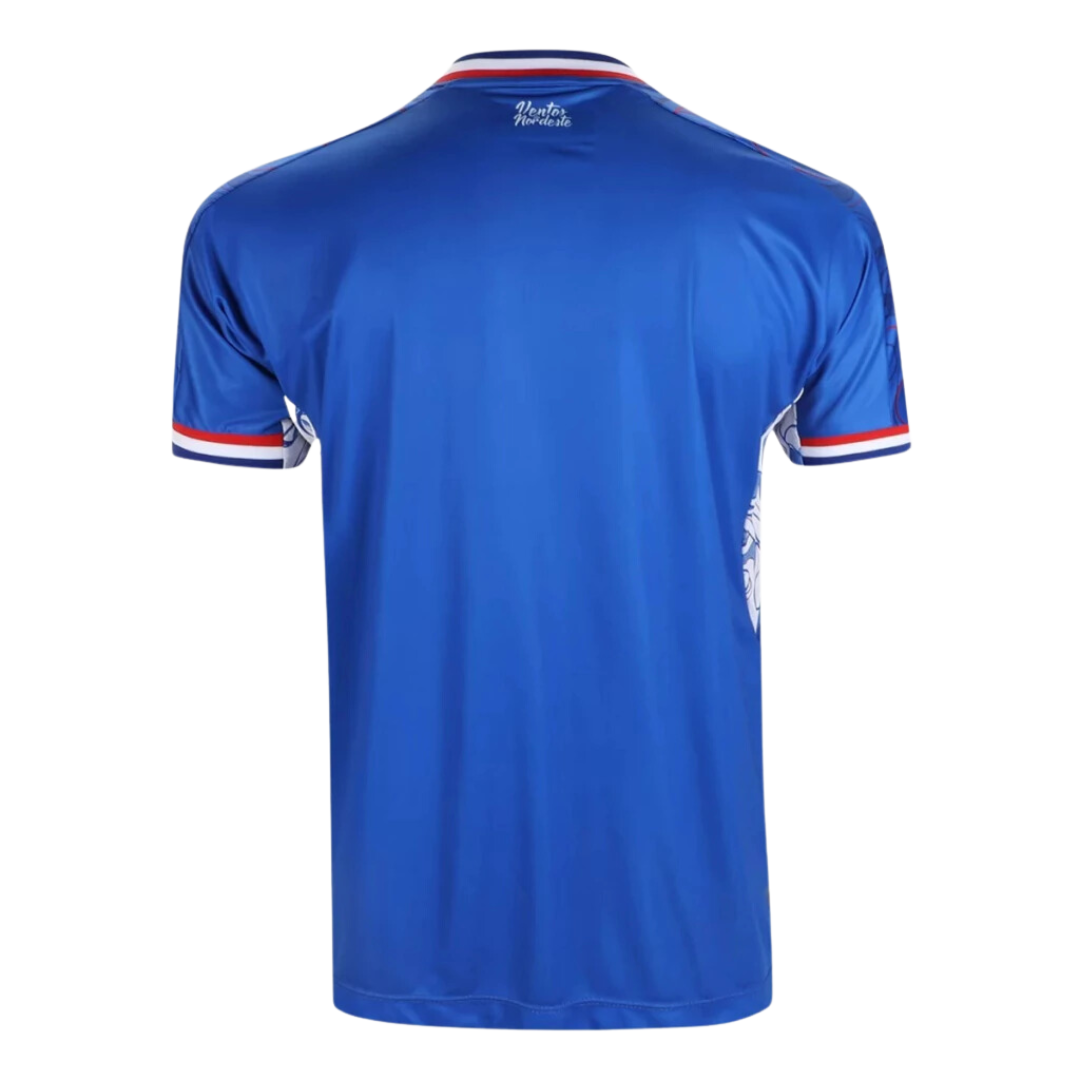 Camisa Leão 1918 Fortaleza Copa do Nordeste 2023 - Azul