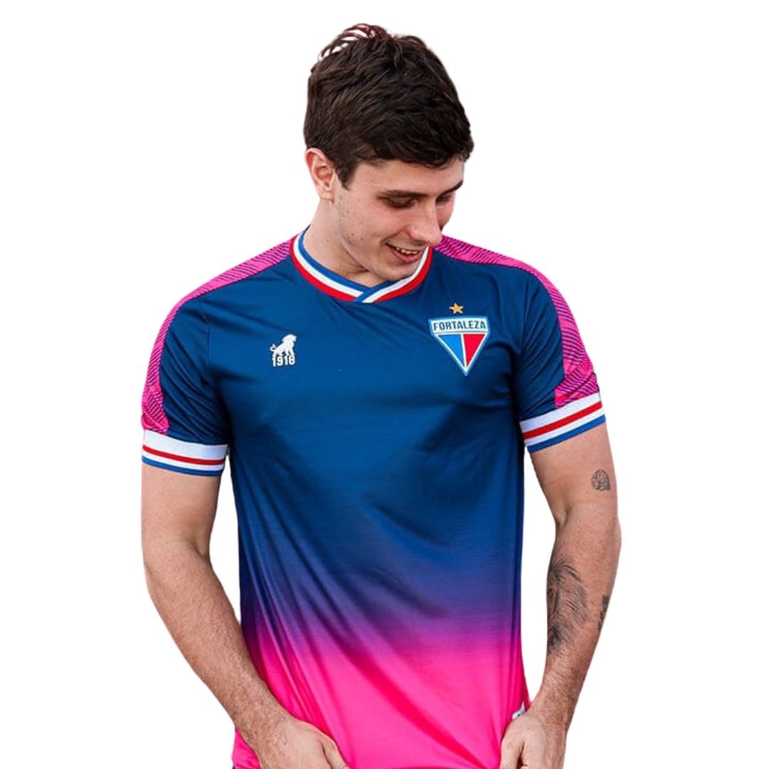 Camisa Masculina Outubro Rosa Fortaleza