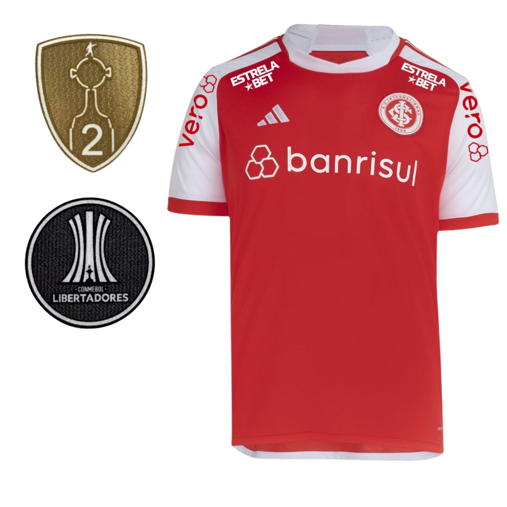 Camisa SC Internacional 2024/25 Home + Patrocínios