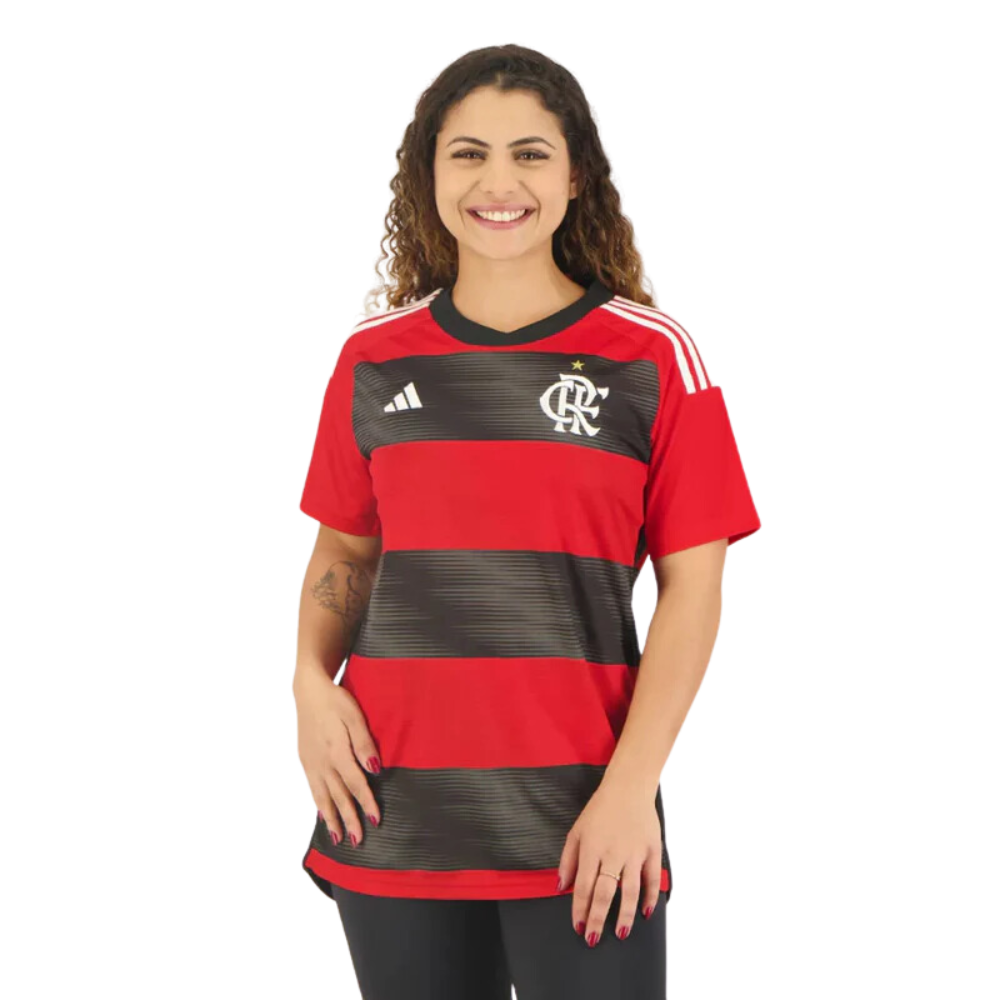 Camisa Feminina Flamengo 2023/24 Home