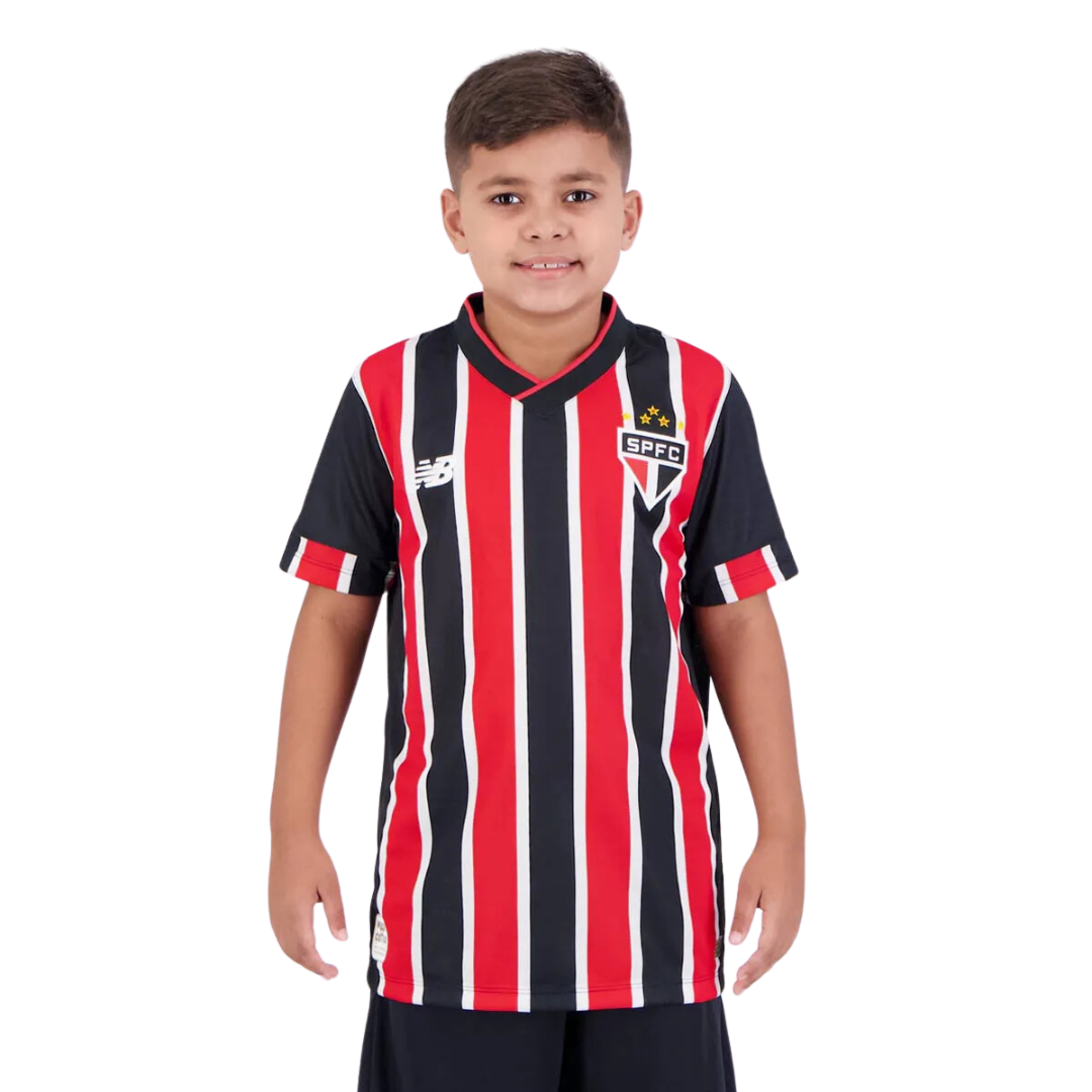 Conjunto Infantil São Paulo 2024/25 - Away