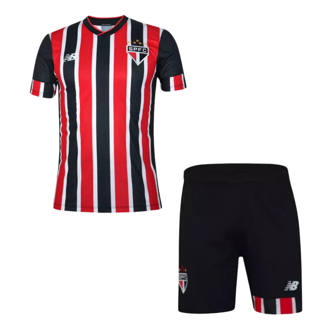 Conjunto Infantil São Paulo 2024/25 - Away