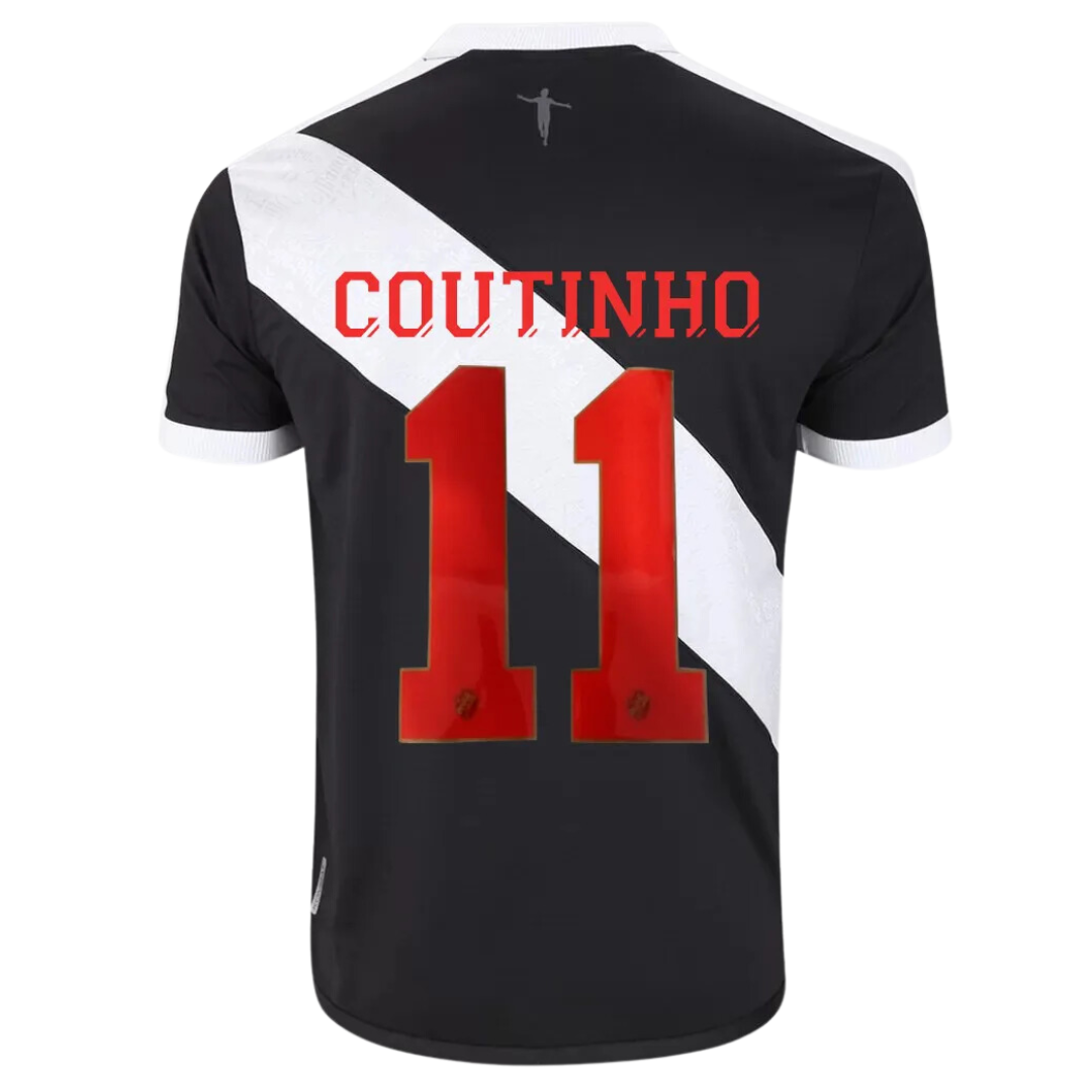 Camisa Vasco da Gama 2024/25 I - 11 Coutinho