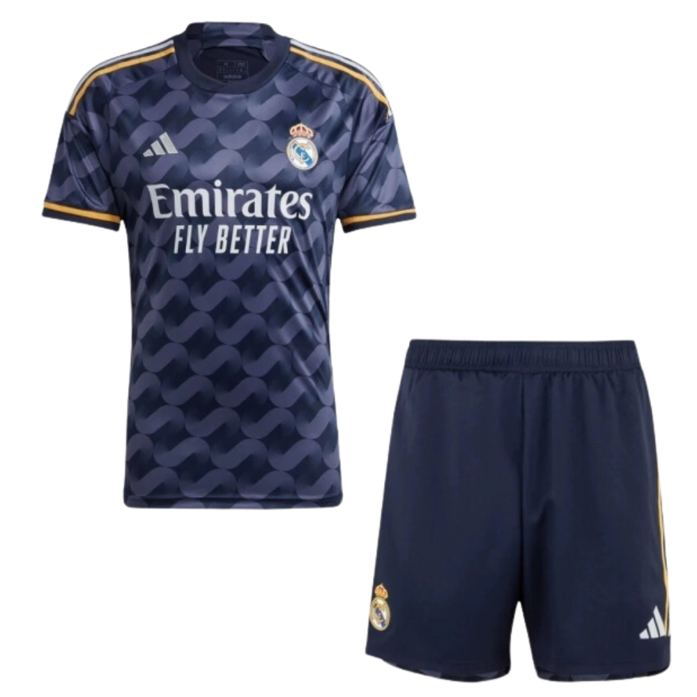 Conjunto Infantil Real Madrid 2023/24 - Away