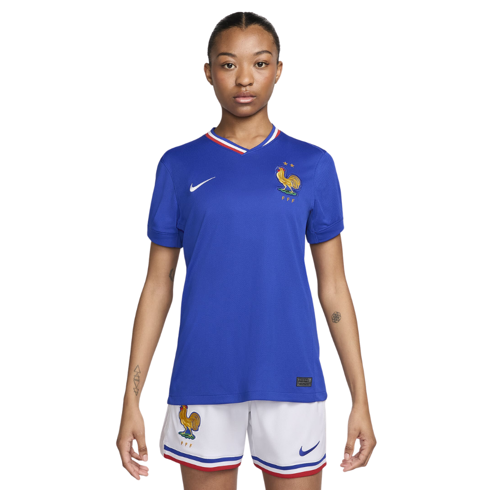 Camisa Feminino Seleção França 2024 Home