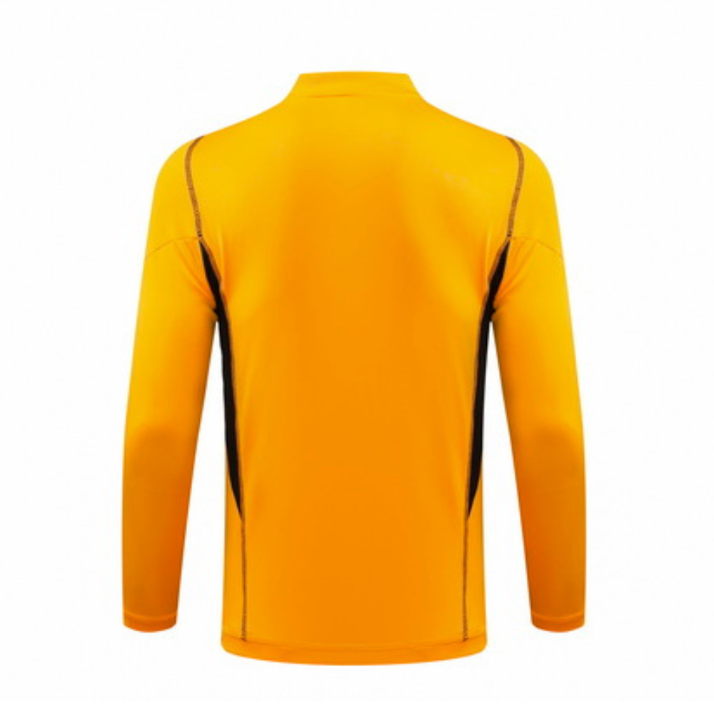 Blusa de Treino SC Internacional 2023/24 Zíper Curto - Laranja