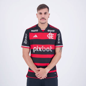 Camisa Flamengo 2024/25 Home Patrocínios