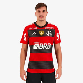 Camisa Flamengo 2023/24 Home Patrocínios