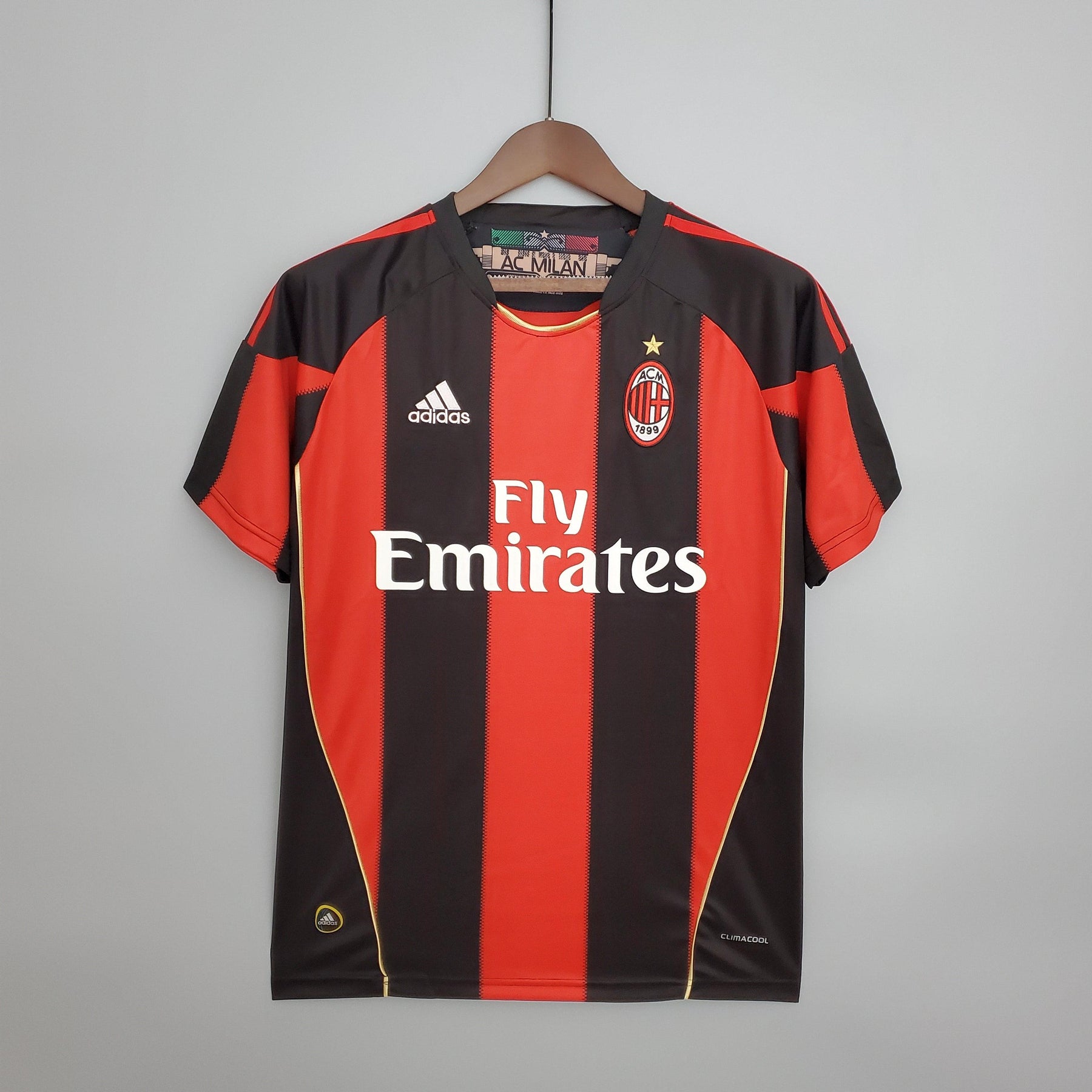 Camisa Retrô AC Milan 2010/11 Home - ResPeita Sports