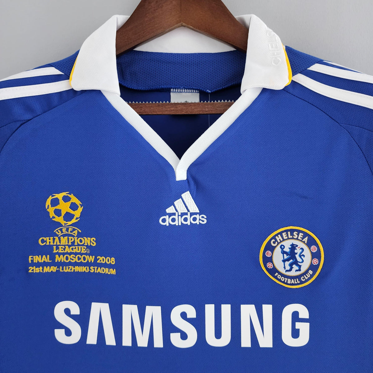 Camisa Retrô Chelsea FC 2008/09 Home Champions League Edition - ResPeita Sports 