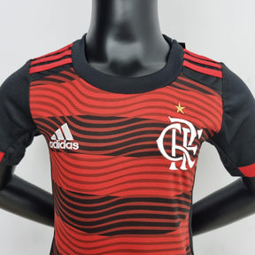 Conjunto Infantil Flamengo 2022/23 - Home - ResPeita Sports 