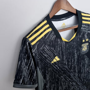 Camisa Seleção Argentina 2020/22 Edição Comemorativa Black/Gold - ResPeita Sports