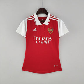 Camisa Feminina Arsenal 2022/23 Home - ResPeita Sports 