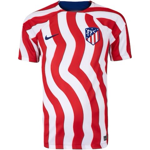 Camisa Atlético de Madrid I 22 Torcedor Nike - Masculina